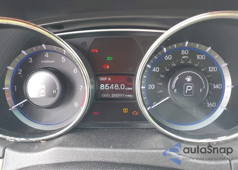 2011 Hyundai Sonata Gls from USA, damaged, VIN 5NPEB4AC4BH151493